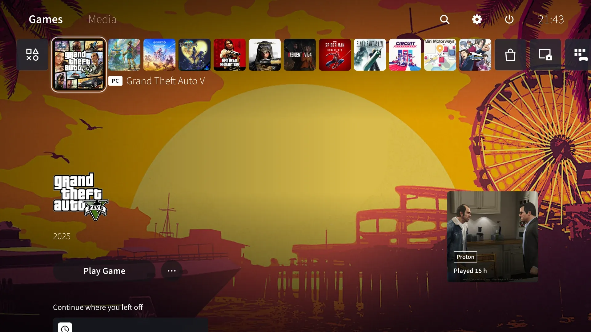 The PS5 look